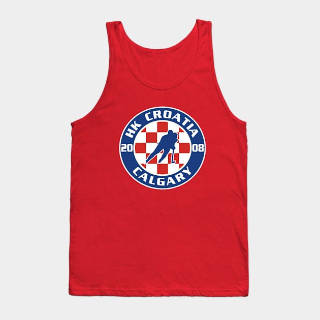 Hk Croatia Tank Top by HighFivesPunkRockPodcast